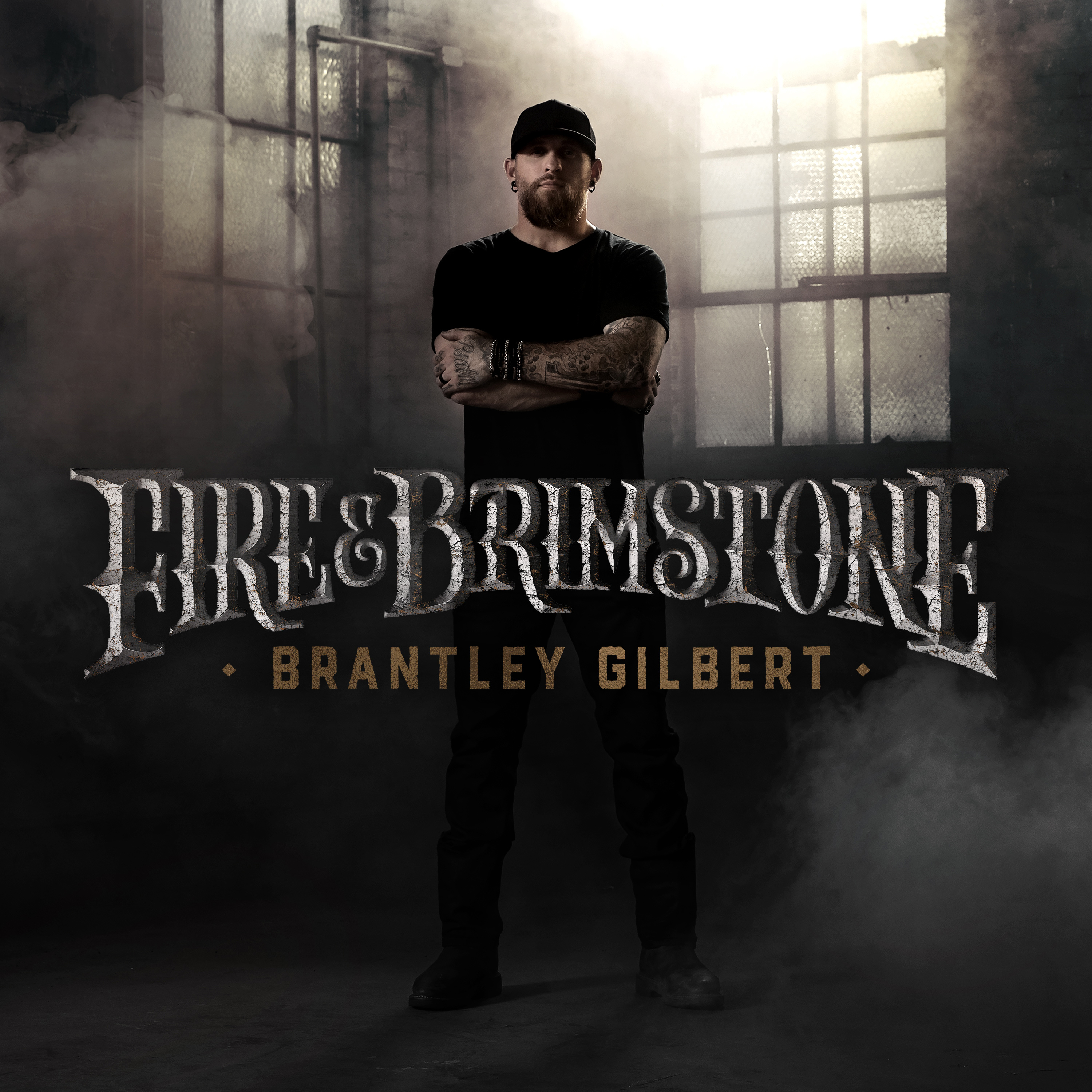 Brantley Gilbert fire and brimstone cover art