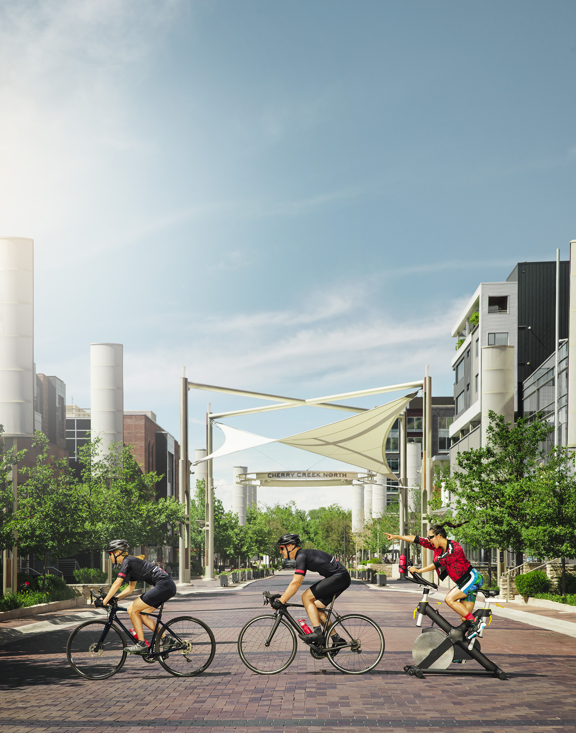 Denver cherry creek north summer bikable campaign