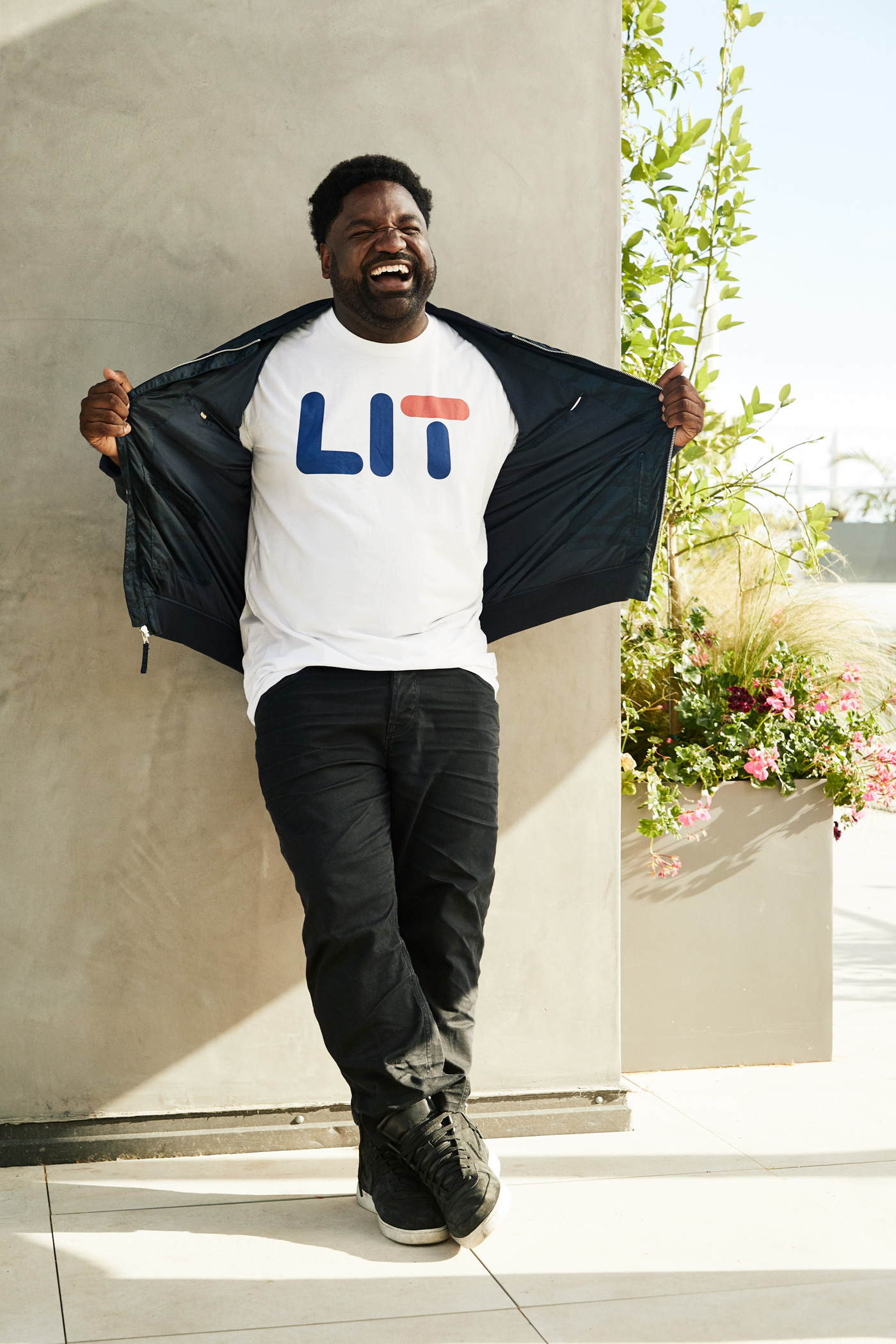 hbo ballers carl mcdowell photographed in los angeles by jeff nelson